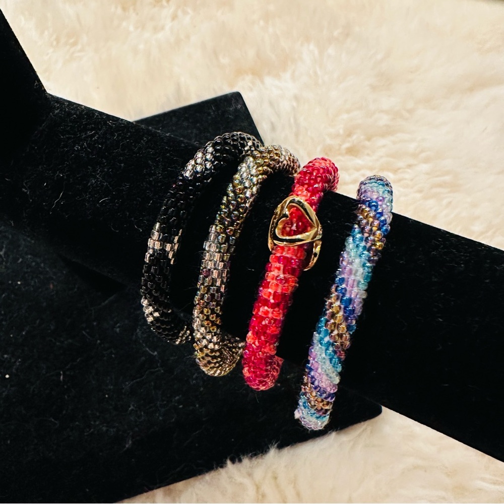 Sashka Co. Four Beaded Bracelets Bundle - Picture 5 of 6